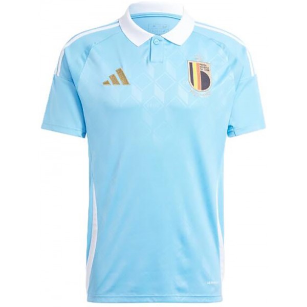 Belgium away jersey soccer uniform men's second sportswear football kit top shirt 2024-2025